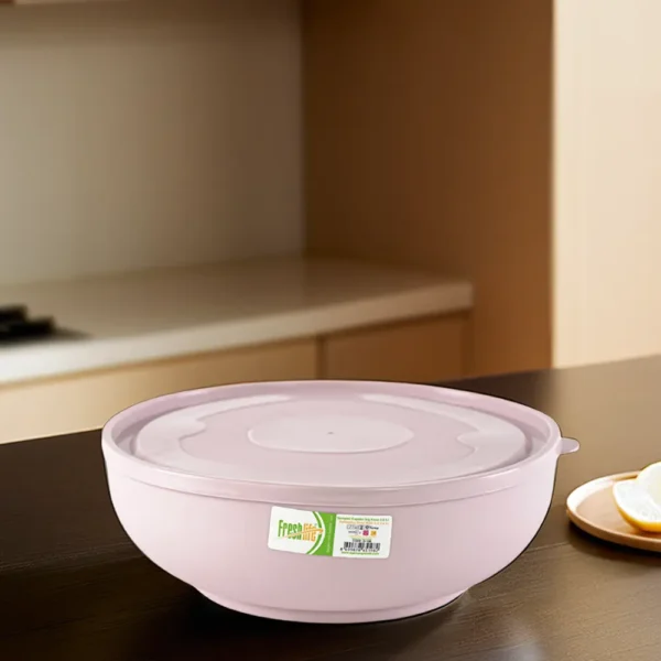 Freshlife 2.6l pink sempathy bowl with lid1