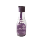 Glass 1l purple bottle