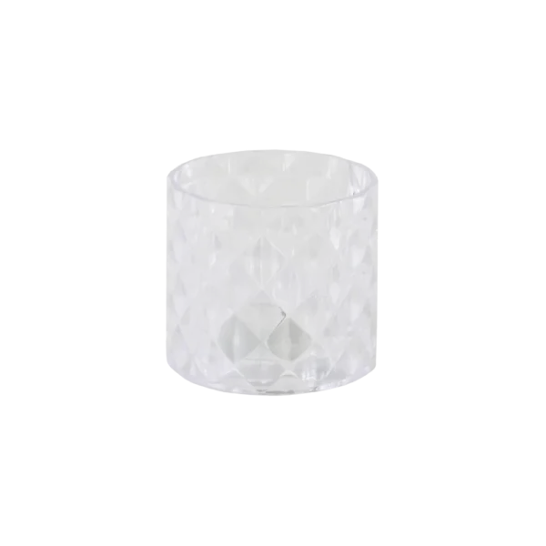 Small 5cm diamond patterned battery led