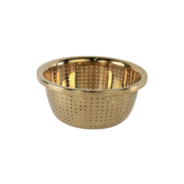 Stainless 22cm gold strainer