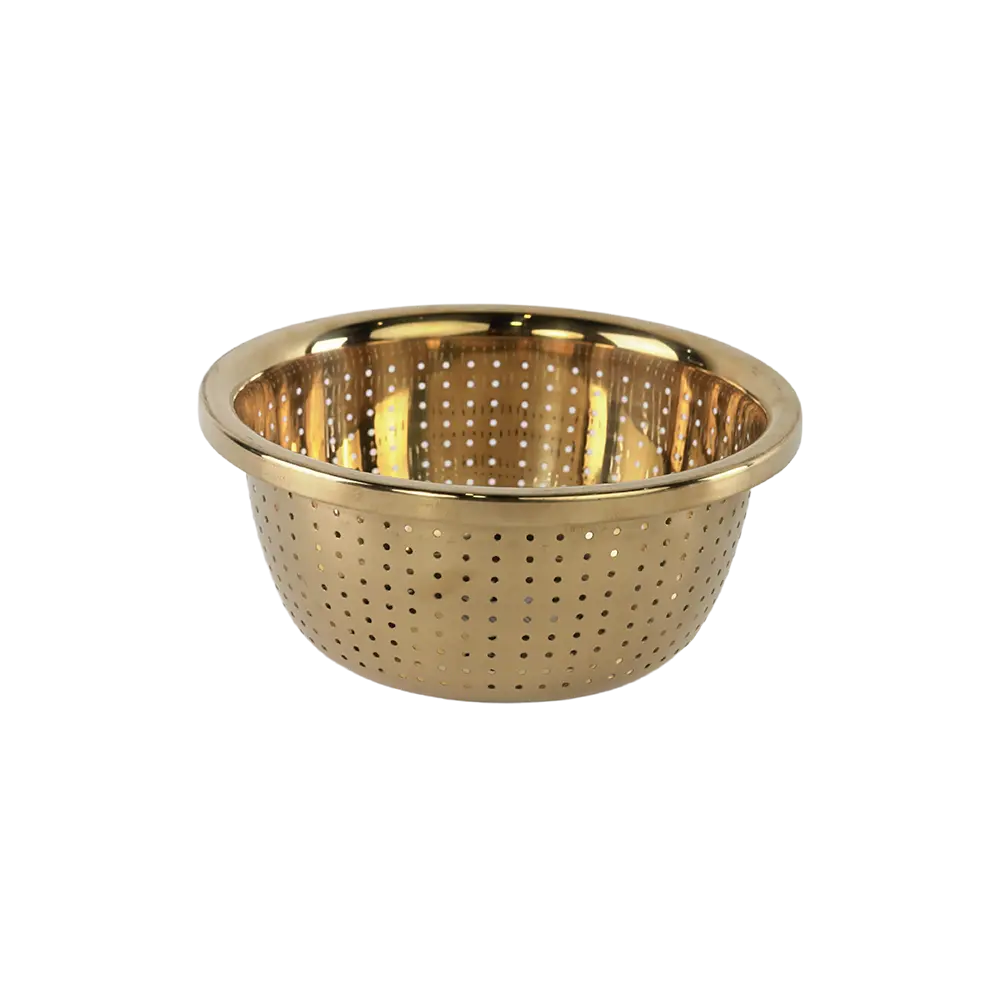 Stainless 22cm gold strainer