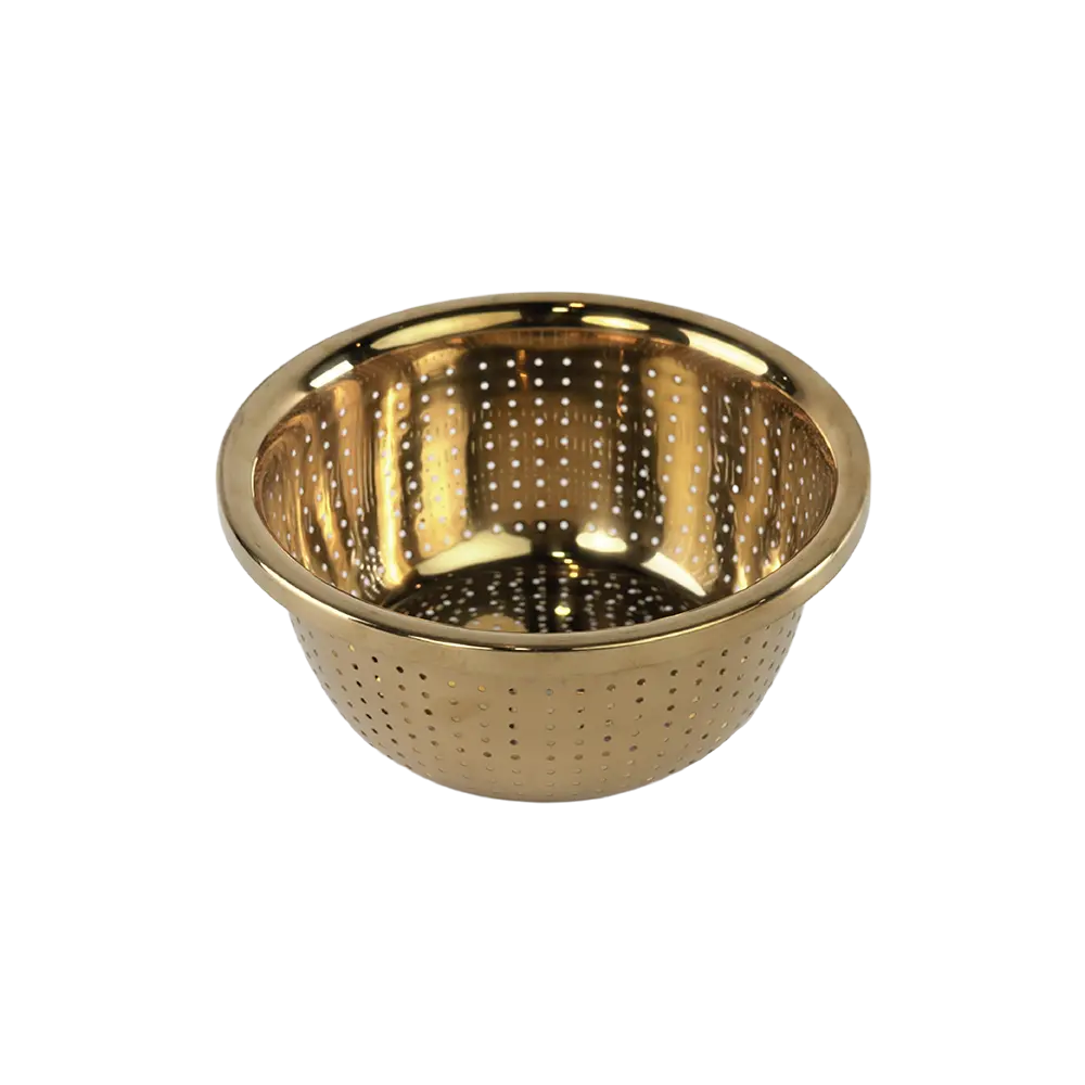 Stainless 22cm gold strainer1