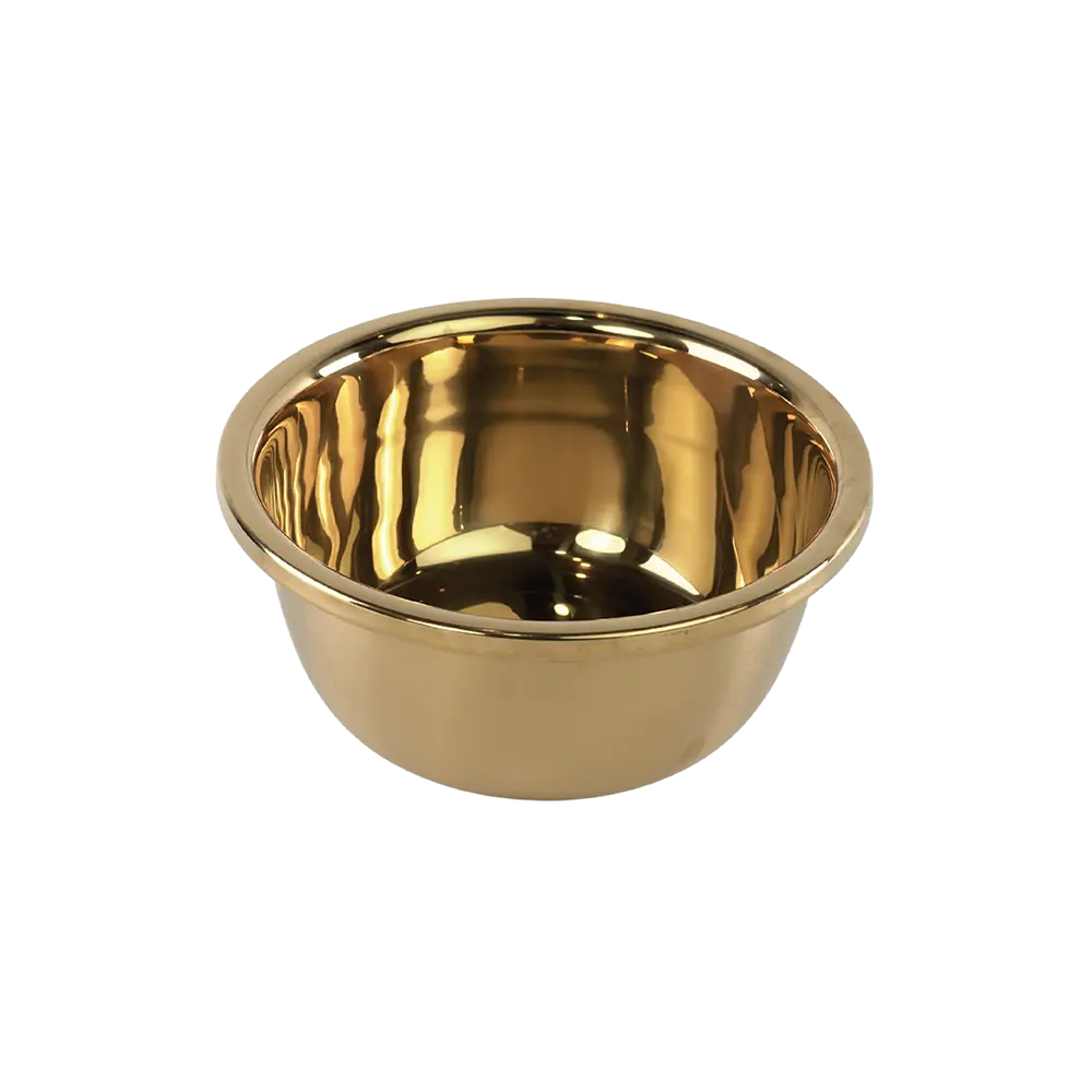 Stainless 24cm gold bowl1