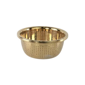 Stainless 24cm gold strainer