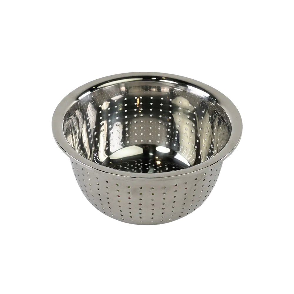 Stainless 24cm silver strainer1