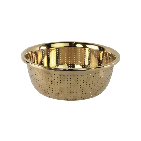 Stainless 34cm gold strainer