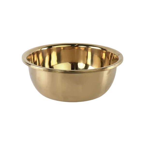 Stainless 36cm gold bowl