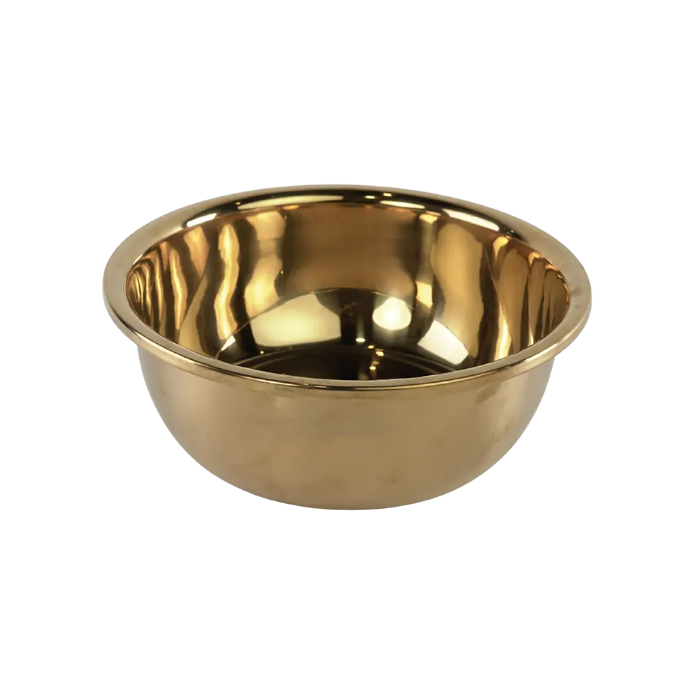 Stainless 36cm gold bowl1