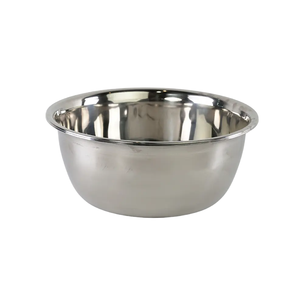 Stainless 36cm silver bowl