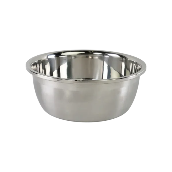 Stainless 38cm silver bowl