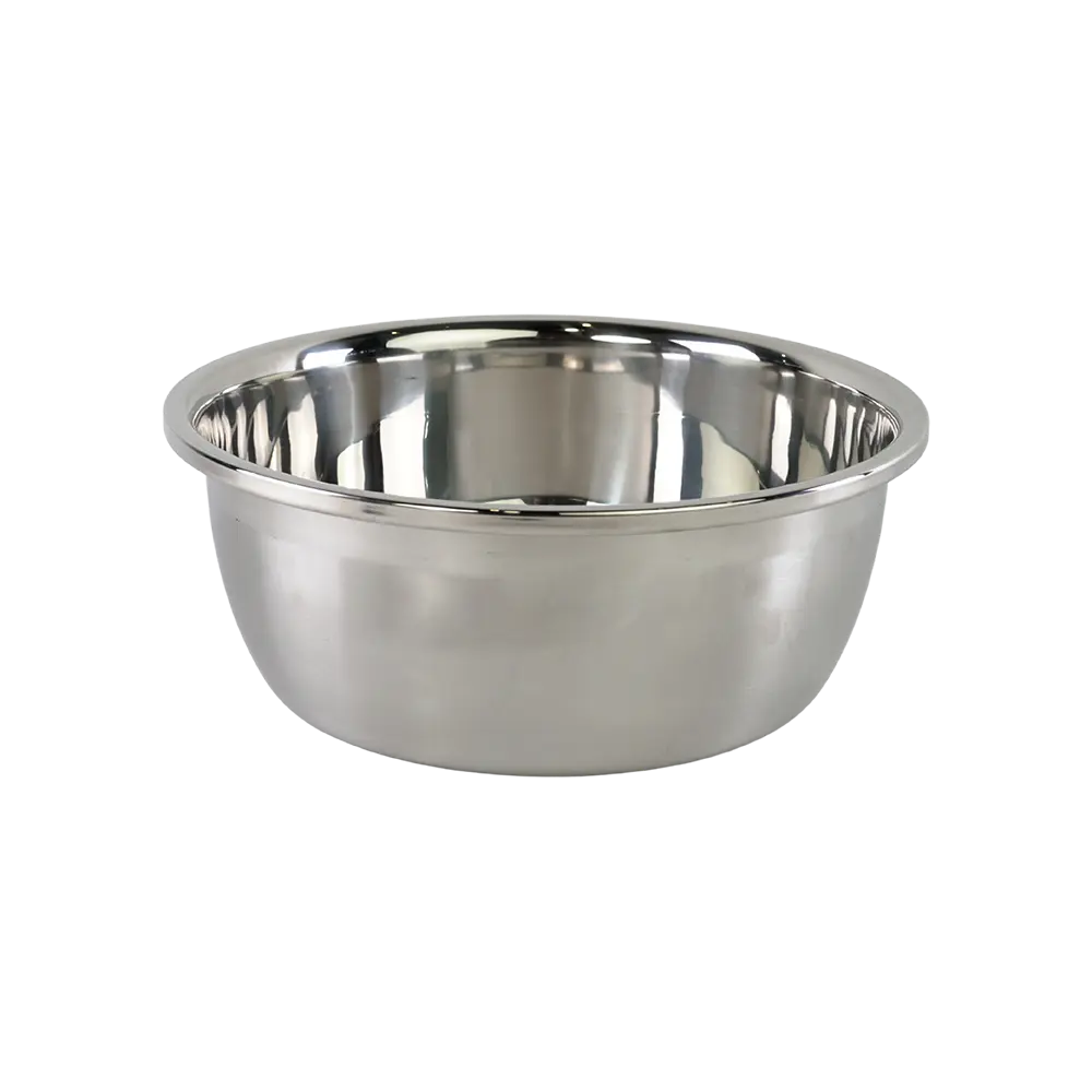 Stainless 38cm silver bowl