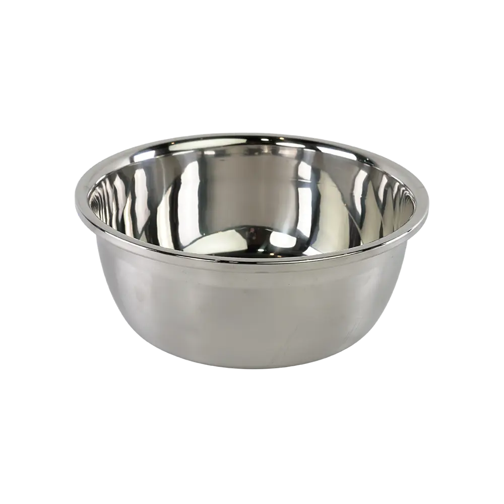 Stainless 38cm silver bowl1