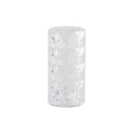 Transparent 12cm patterned battery led