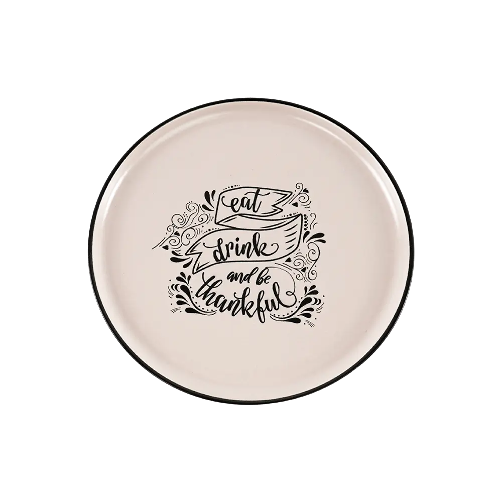 Ceramic-22cm-Beige-Dinner-Plate Ceramic 22cm beige dinner plate
