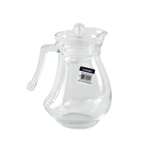 Luminarc 1l glass wavy jug with lid