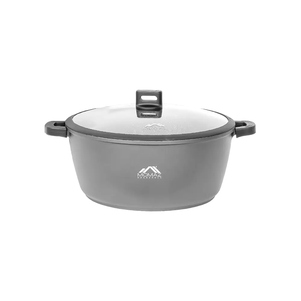 Momaz-Grey-36cm-Marbled-Ceramic-Pot-with-Glass-Lid Momaz grey 36cm marbled ceramic pot with glass lid