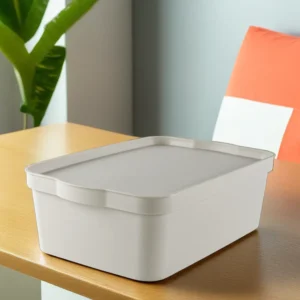 Tuffex 14l light beige storage box1