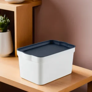 Tuffex 2.3l storage box with navy blue lid1