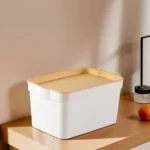 Tuffex 2.3l storage box with yellow lid1