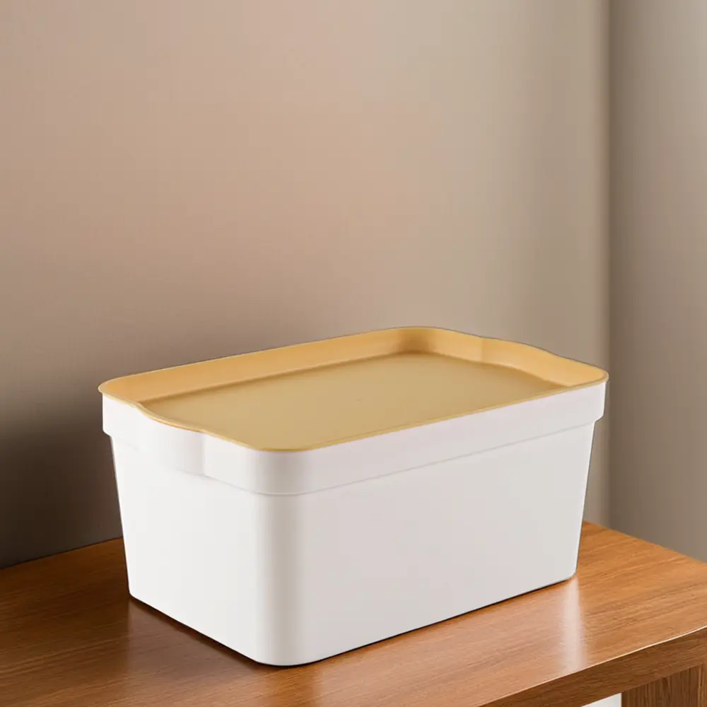 Tuffex-7.5L-Storage-Box-with-Yellow-Lid1 Tuffex 7.5l storage box with yellow lid1