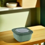 Dunya-0.6L-Ribbed-Design-Green-Storage-Container1 Dunya 0.6l ribbed design green storage container1