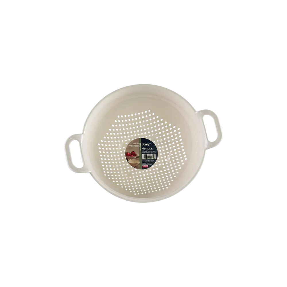 Dunya 0.7l white strainer2