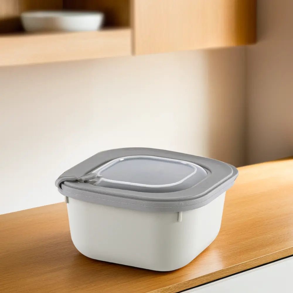 Dunya 1.1l microsafe beige storage container1