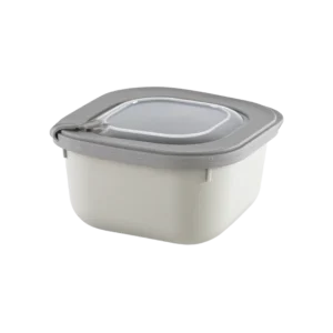 Dunya 1.8l microsafe beige storage container