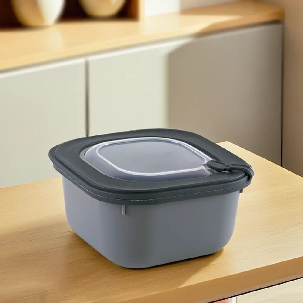Dunya 1.8l microsafe grey storage container1