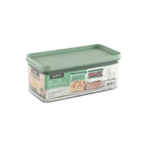 Gondol 1.1l plexi aqua rectangular storage container