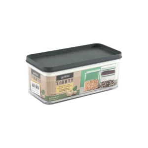 Gondol 1.1l plexi grey rectangular storage container