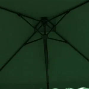 Outdoor 2.2m green umbrella1