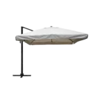 Outdoor 2.5m beige aluminum umbrella