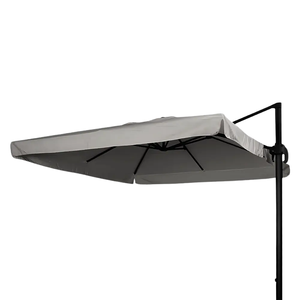 Outdoor-2.5m-Grey-Aluminum-Umbrella3 Outdoor 2.5m grey aluminum umbrella3