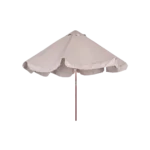 Outdoor 3m beige umbrella with rope2