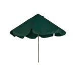 Outdoor 3m green umbrella with rope2