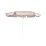 Outdoor 3m light beige folding umbrella with rope