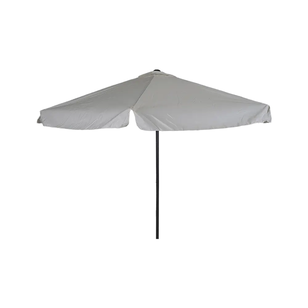 Outdoor-3m-White-Folding-Umbrella-with-Rope-Pulley-System Outdoor 3m white folding umbrella with rope pulley system