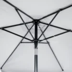 Outdoor-3m-White-Folding-Umbrella-with-Rope-Pulley-System1 Outdoor 3m white folding umbrella with rope pulley system1