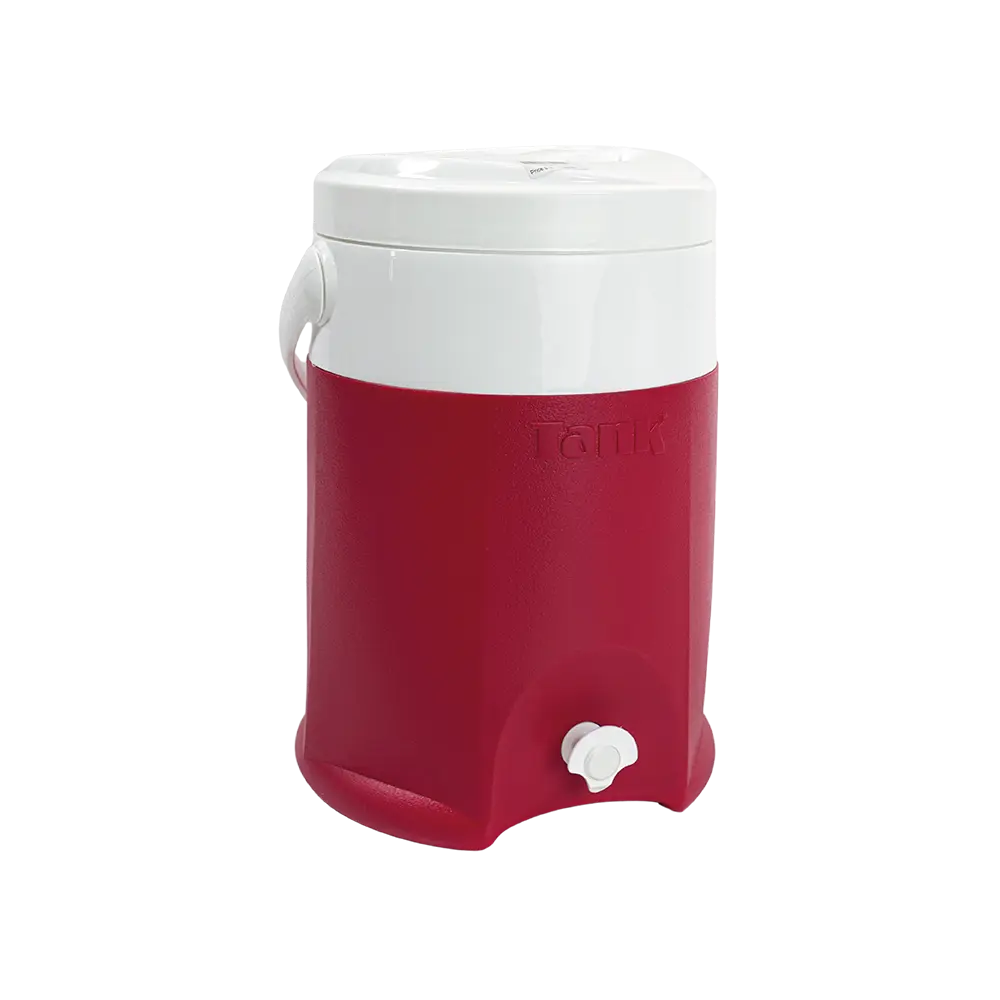 Tank 16l red cooler with tap