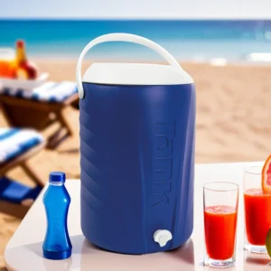 Tank 20l blue cooler with tap1