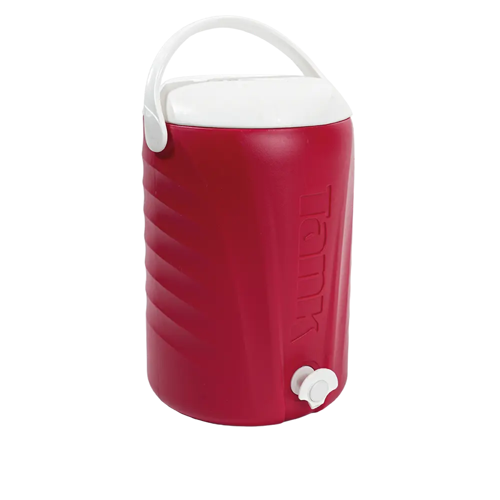Tank 7l red cooler with tap