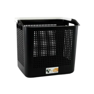 Tuffex black basket with handle