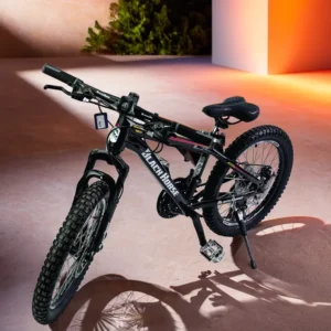 Beowulf 2 wheels 20in black & red bicycle1