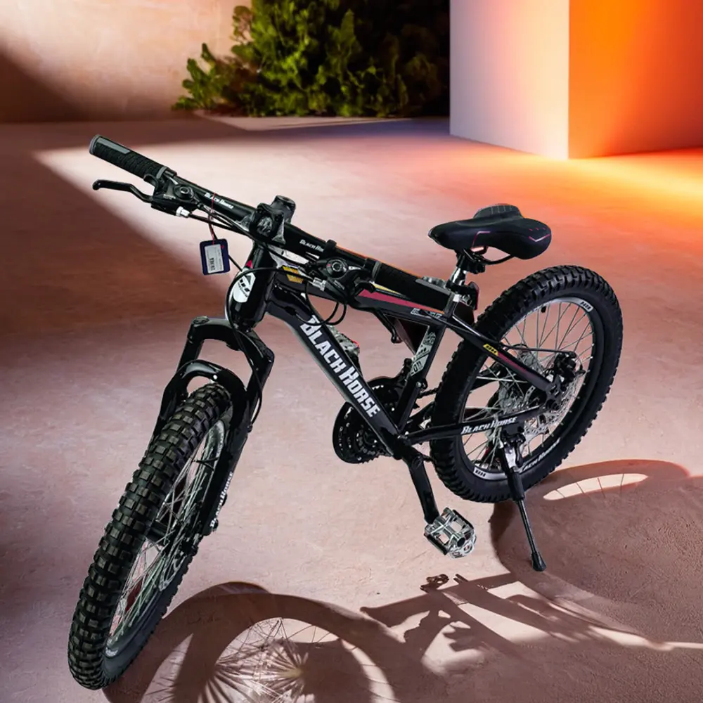 Beowulf 2 wheels 20in black & red bicycle1