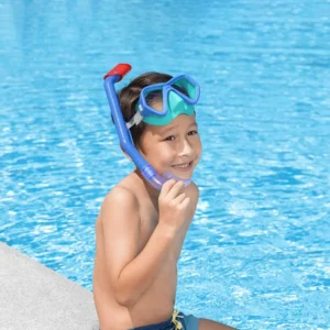 Bestway 24023 blue dominator snorkel mask1