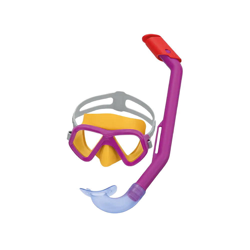 Bestway 24023 magenta dominator snorkel mask