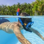 Bestway 24070 blue dominator snorkel mask2