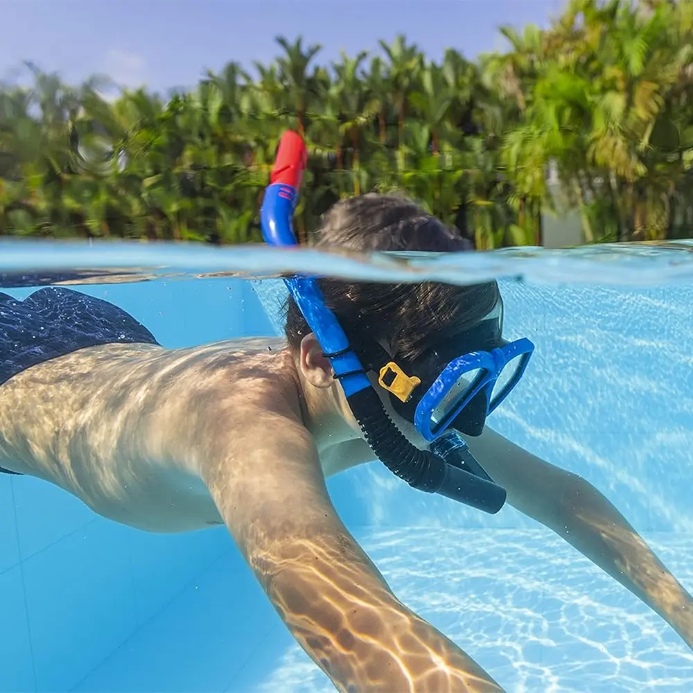 Bestway 24070 blue dominator snorkel mask2