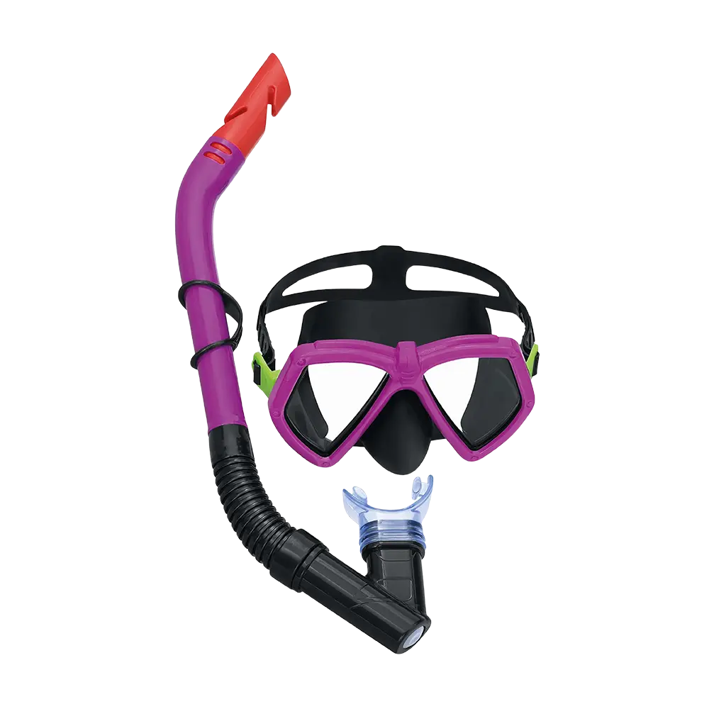 Bestway 24070 magenta dominator snorkel mask